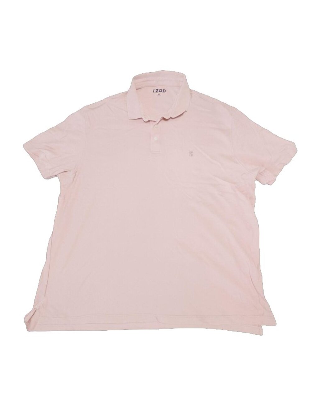 IZOD Men's Premium Essentials Interlock Soft Touch Polo - Candy Pink XXL